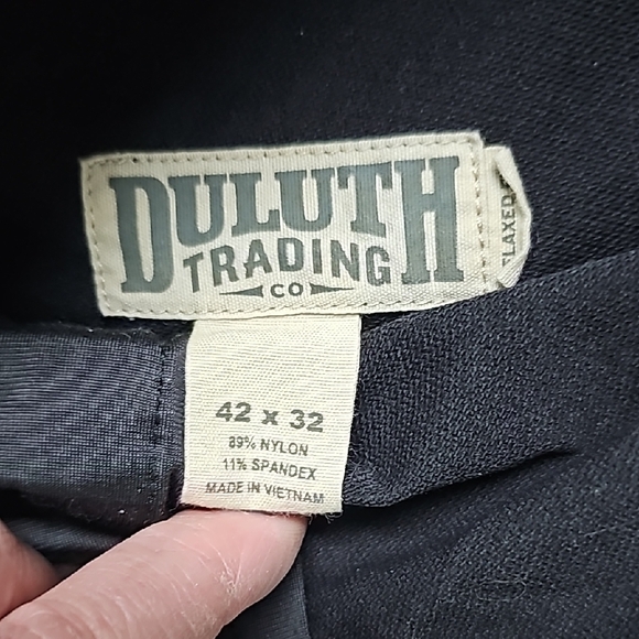 Flexpedition Duluth Trading Co Men's Black Pants - Picture 2 of 6